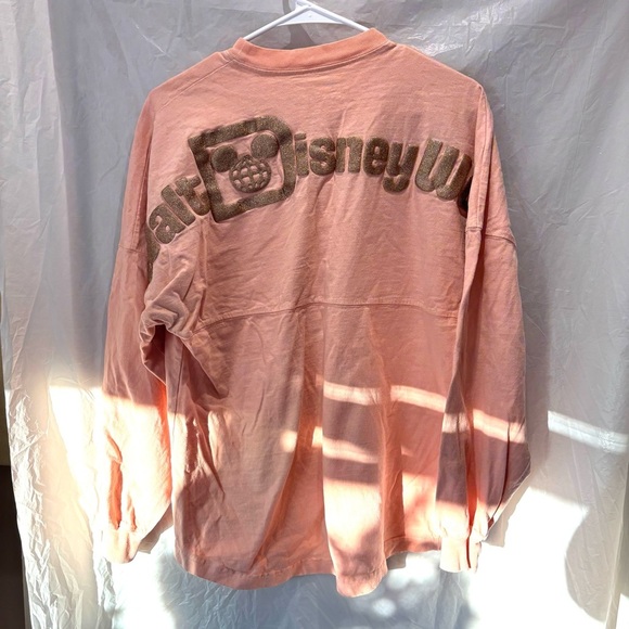 Disney Parks Spirit Jersey Walt Disney World Rose Gold metallic SZ XS NWOT - Picture 14 of 14